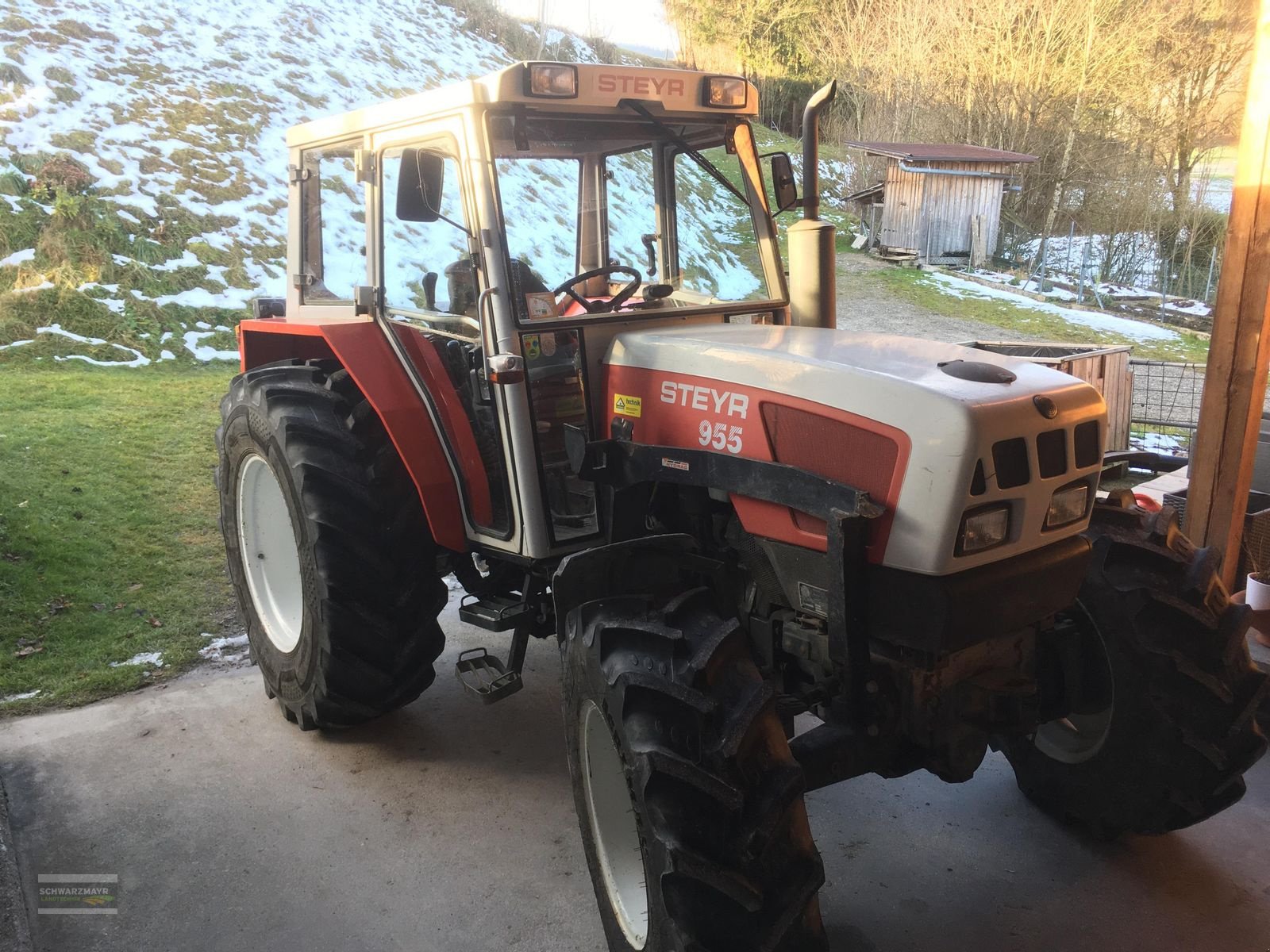 Traktor Türe ait Steyr 955, Gebrauchtmaschine içinde Gampern (resim 1)