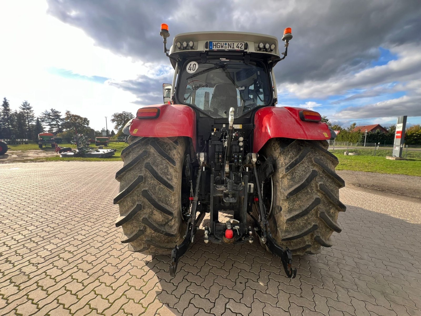 Traktor of the type Steyr Absolut 6185 CVT Gebraucht, Gebrauchtmaschine in Kruckow (Picture 3)