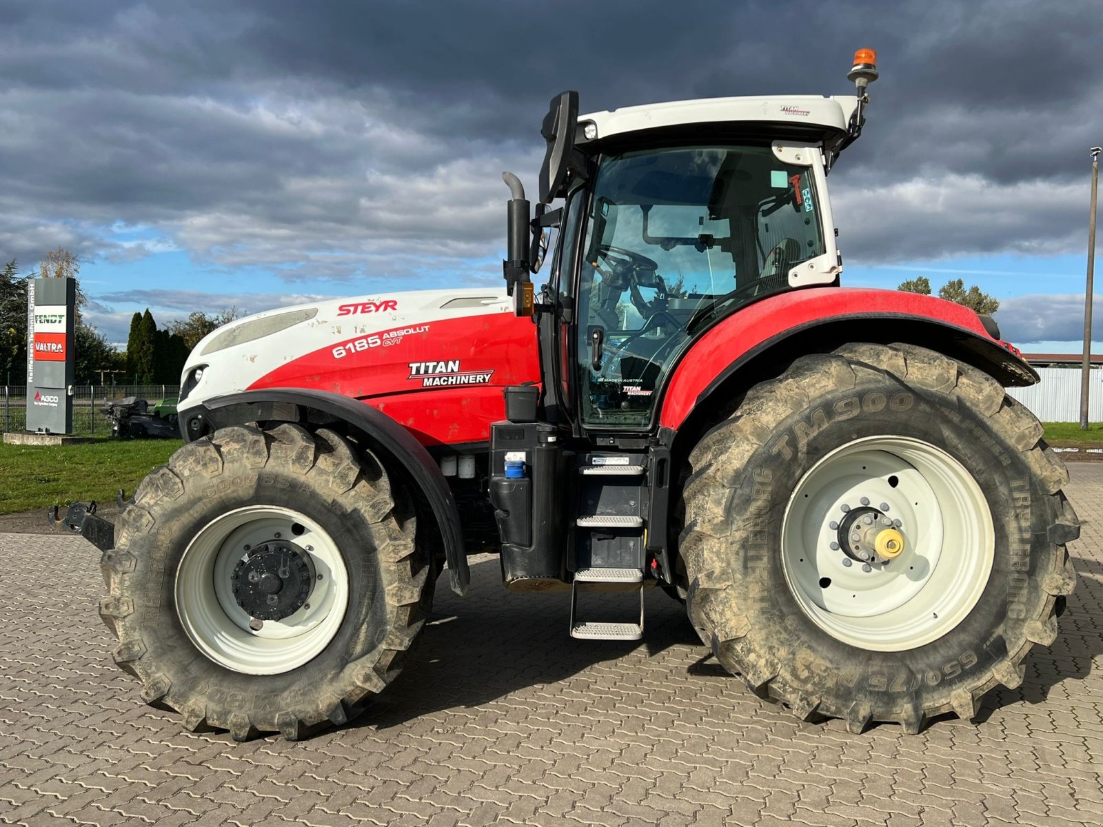 Traktor typu Steyr Absolut 6185 CVT Gebraucht, Gebrauchtmaschine w Kruckow (Zdjęcie 4)