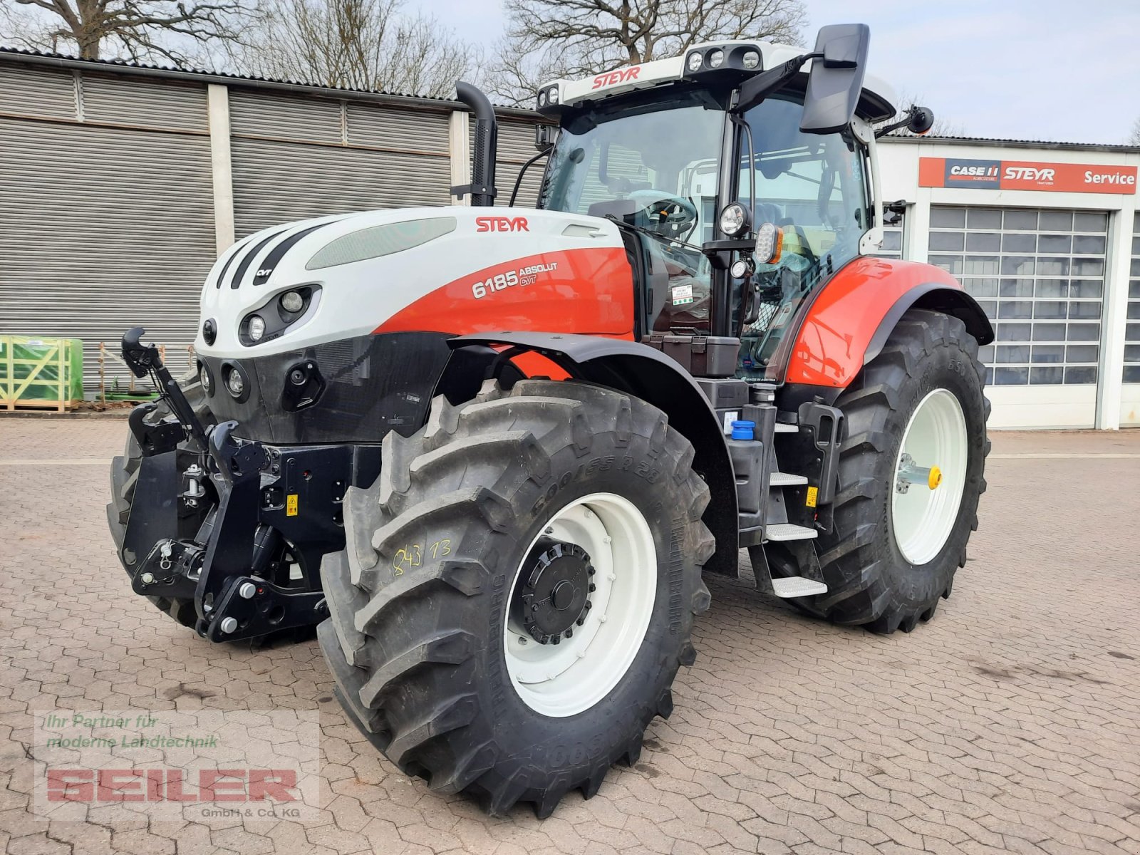 Traktor typu Steyr Absolut 6185 CVT, Gebrauchtmaschine w Ansbach (Zdjęcie 1)