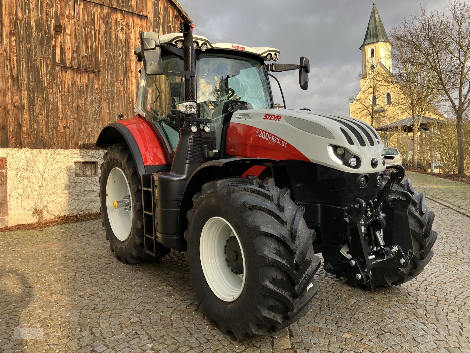 Traktor του τύπου Steyr Absolut 6200, Neumaschine σε Schwandorf (Φωτογραφία 1)