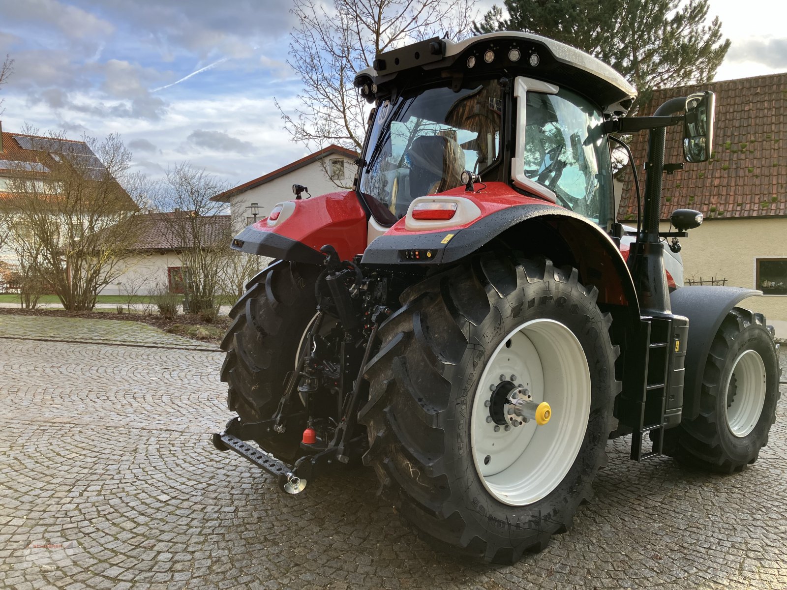 Traktor of the type Steyr Absolut 6200, Neumaschine in Schwandorf (Picture 4)