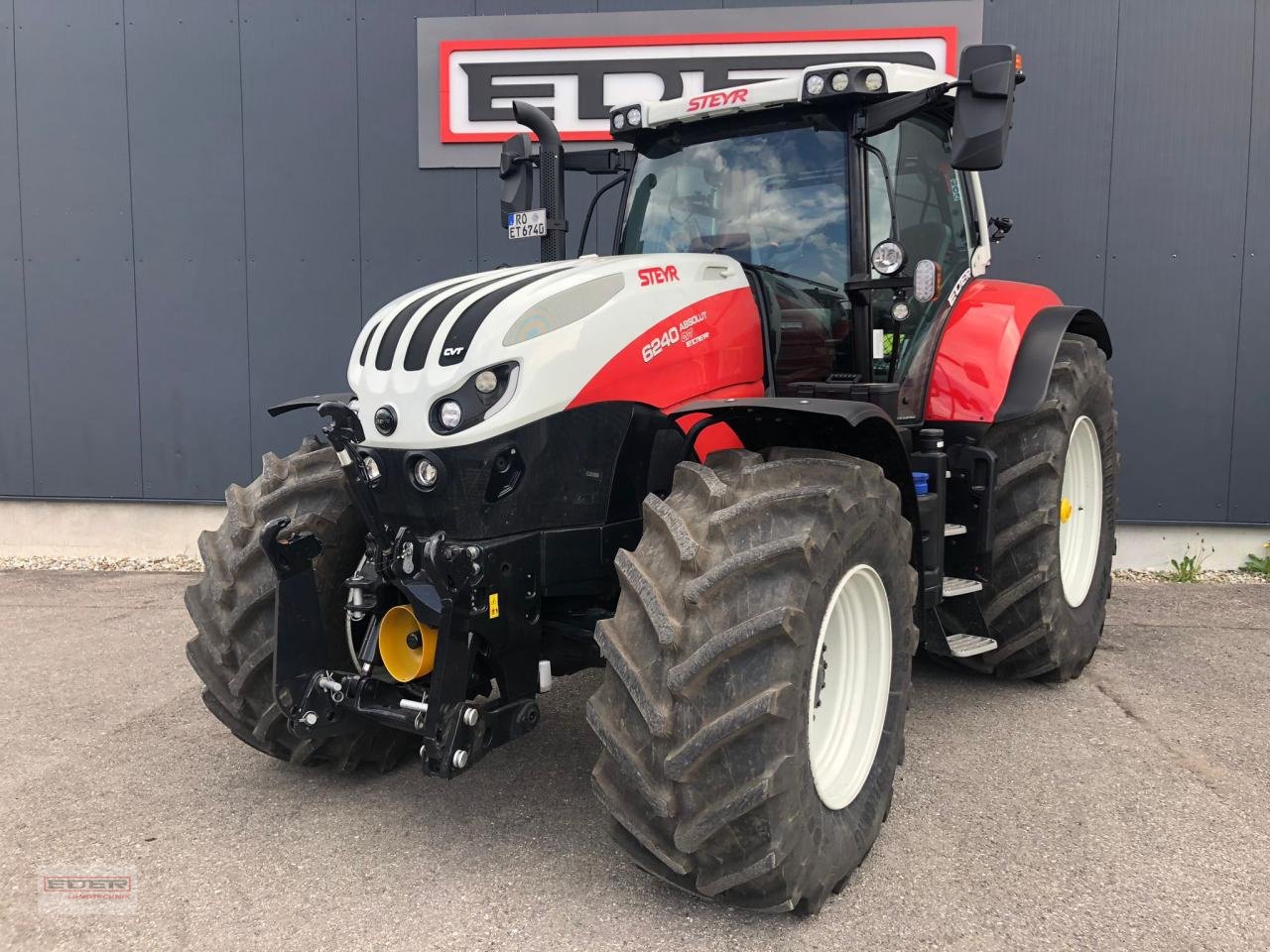 Traktor des Typs Steyr Absolut 6240 CVT, Vorführmaschine in Luizhausen-Lonsee (Bild 1)