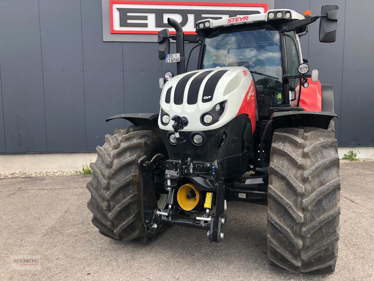 Traktor des Typs Steyr Absolut 6240 CVT, Vorführmaschine in Luizhausen-Lonsee (Bild 3)