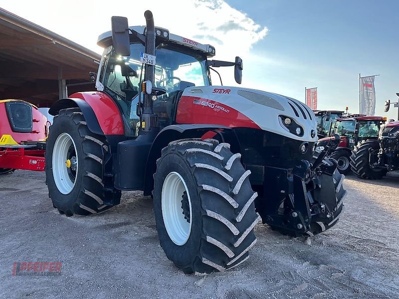 Traktor of the type Steyr Absolut 6240 CVT, Vorführmaschine in Elleben OT Riechheim (Picture 1)