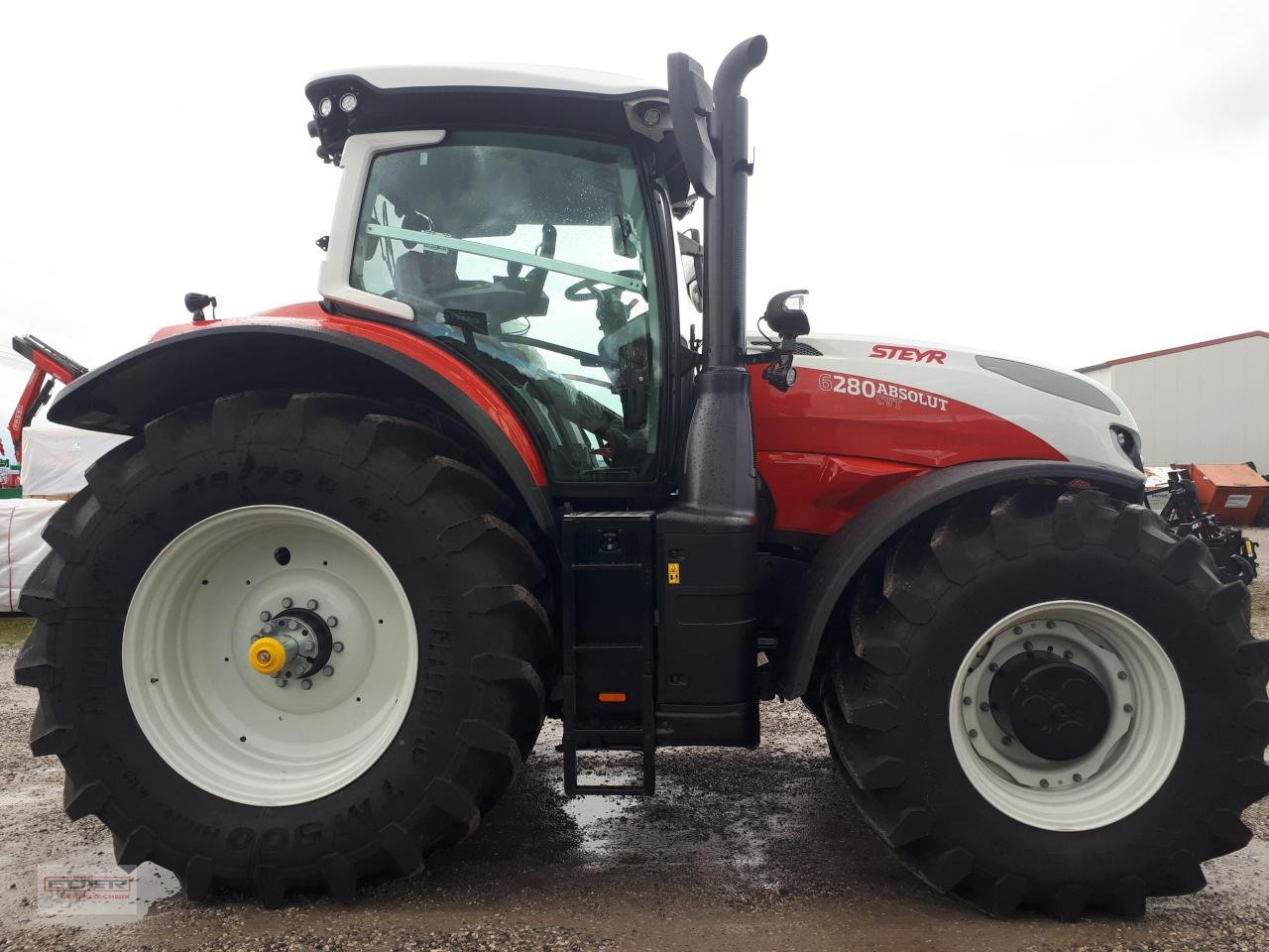 Traktor typu Steyr Absolut 6280 CVT AFS Connect, Gebrauchtmaschine v Pähl (Obrázek 4)