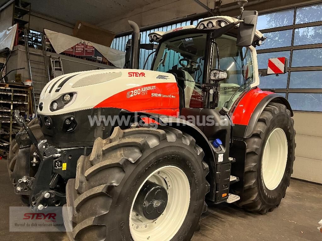 Traktor του τύπου Steyr ABSOLUT CVT 6280 VORFÜHRER, Gebrauchtmaschine σε Kilb (Φωτογραφία 1)