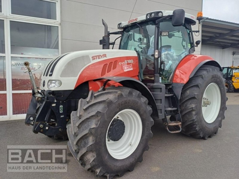 Traktor του τύπου Steyr CVT 6180 PROFI, Gebrauchtmaschine σε Boxberg-Seehof (Φωτογραφία 1)