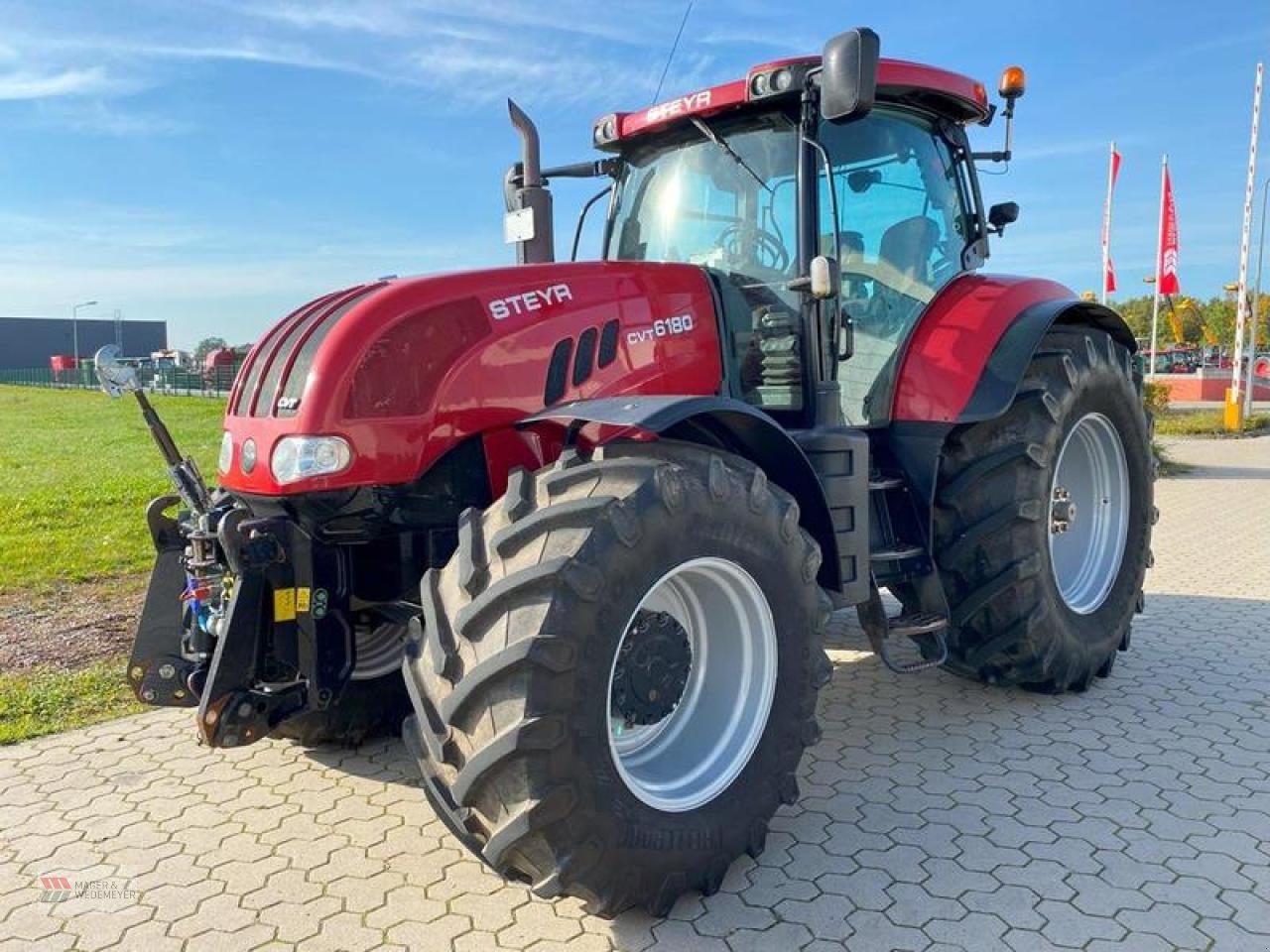 Traktor типа Steyr CVT 6180, Gebrauchtmaschine в Oyten (Фотография 1)