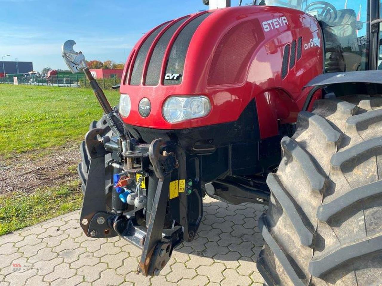 Traktor typu Steyr CVT 6180, Gebrauchtmaschine w Oyten (Zdjęcie 2)