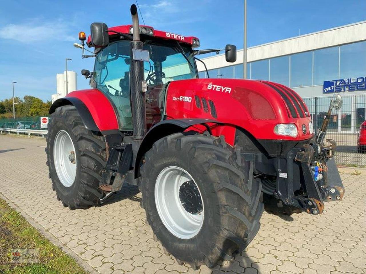 Traktor typu Steyr CVT 6180, Gebrauchtmaschine w Oyten (Zdjęcie 3)