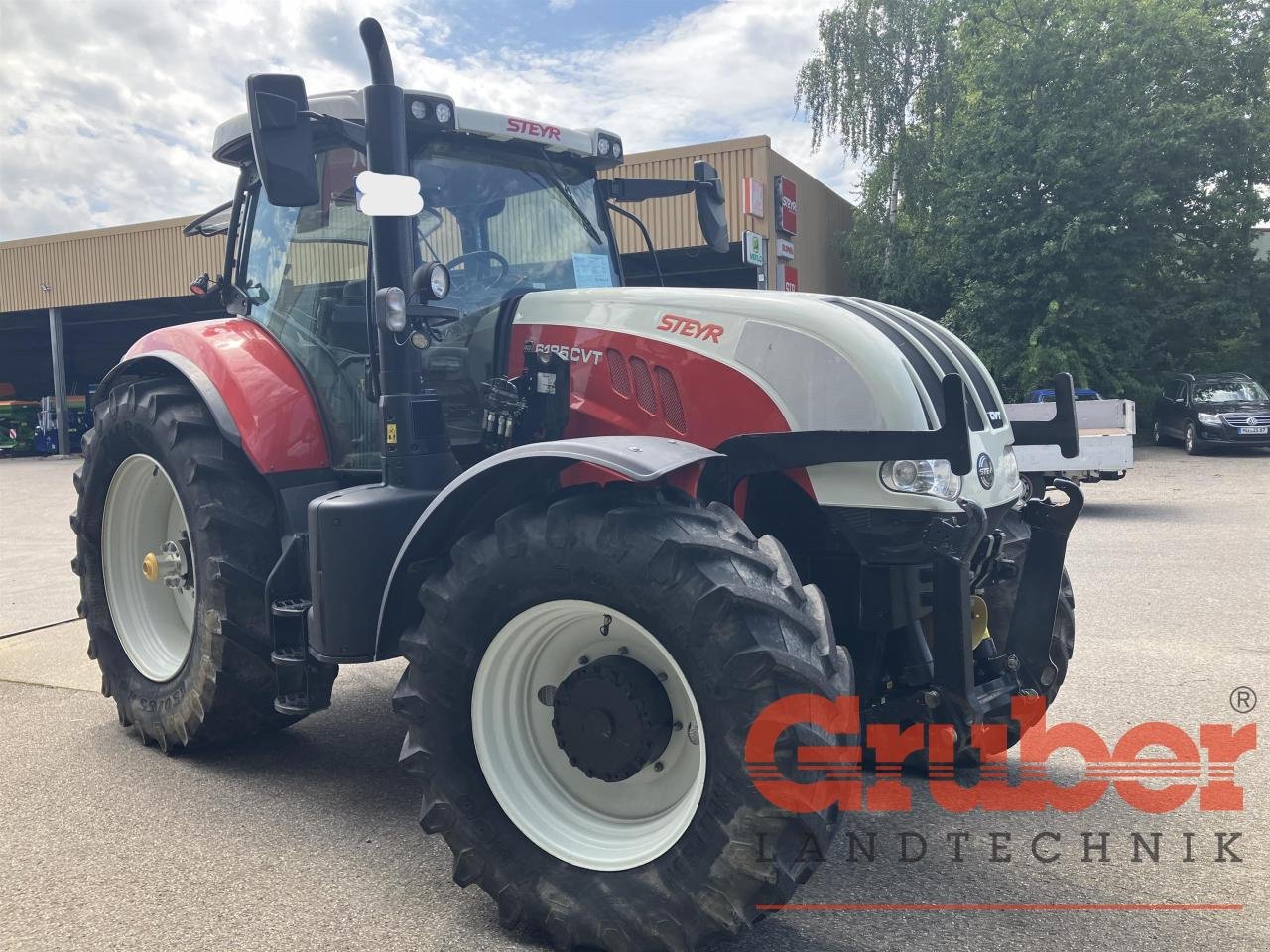 Traktor Türe ait Steyr CVT 6185 Hi-eSCR, Gebrauchtmaschine içinde Ampfing (resim 2)