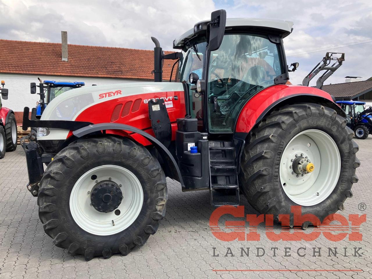 Traktor del tipo Steyr CVT 6185 Hi-eSCR, Gebrauchtmaschine en Ampfing (Imagen 2)