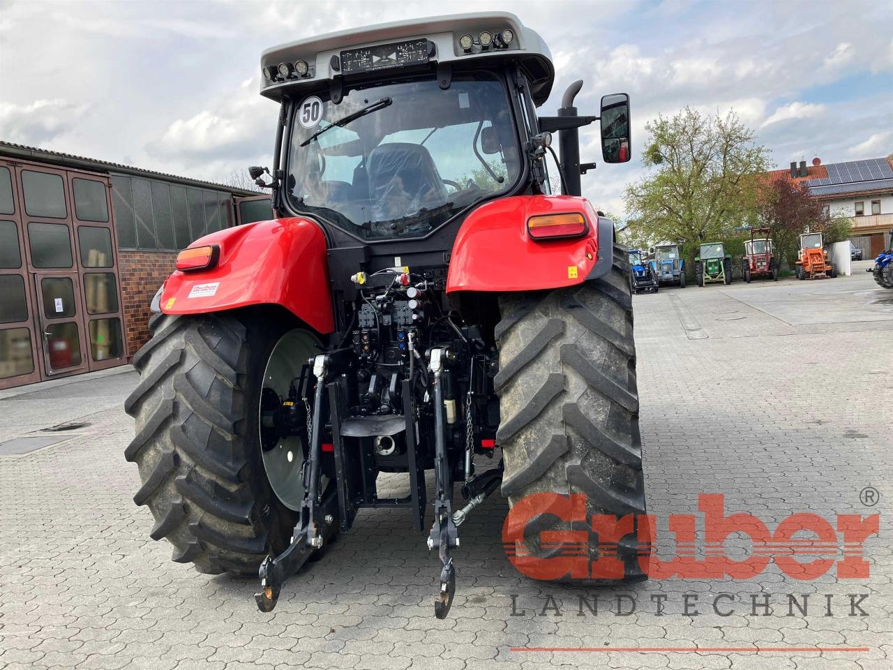 Traktor Türe ait Steyr CVT 6185 Hi-eSCR, Gebrauchtmaschine içinde Ampfing (resim 4)