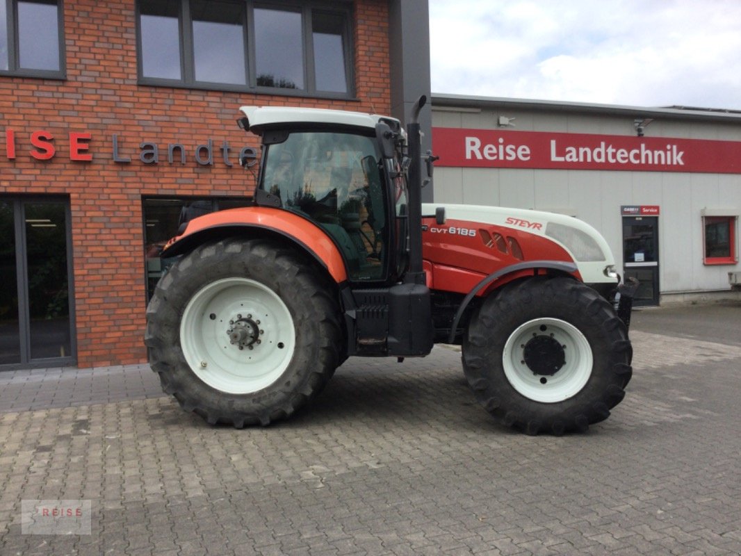 Traktor Türe ait Steyr CVT 6185, Gebrauchtmaschine içinde Lippetal / Herzfeld (resim 3)