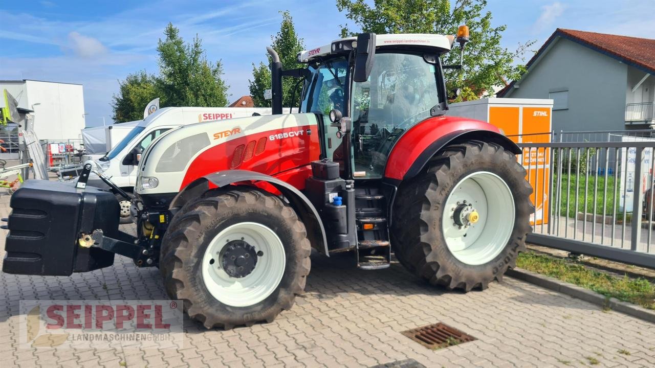 Traktor van het type Steyr CVT 6185, Gebrauchtmaschine in Groß-Umstadt (Foto 1)