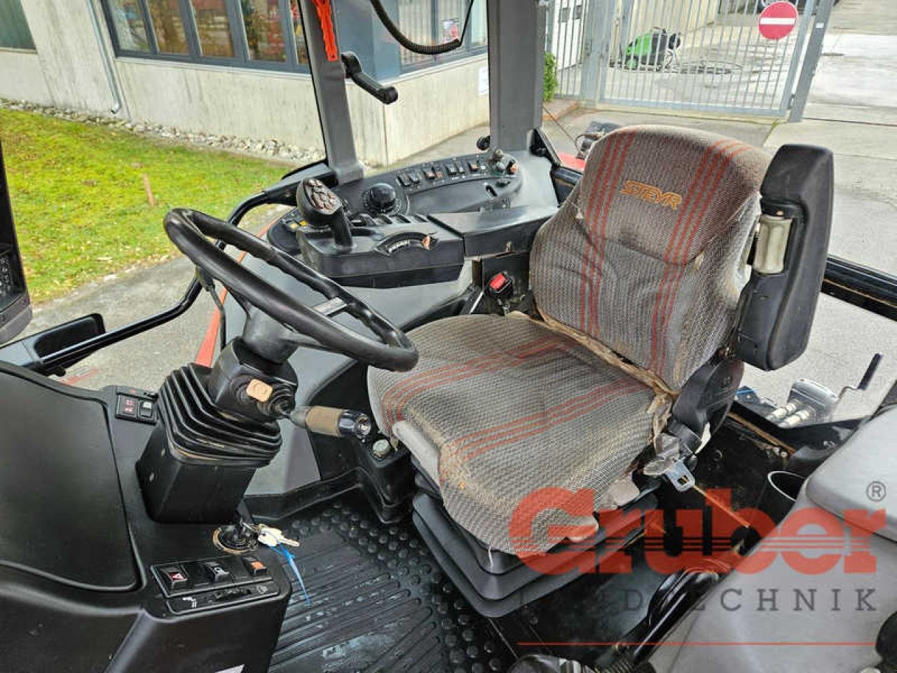 Traktor del tipo Steyr CVT 6195, Gebrauchtmaschine en Ampfing (Imagen 11)