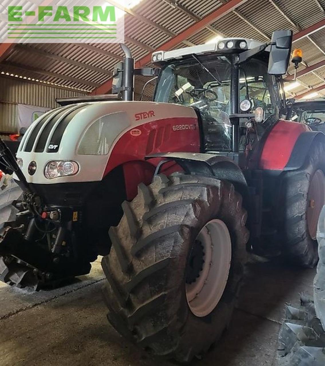 Traktor Türe ait Steyr cvt 6220, Gebrauchtmaschine içinde STEDESAND (resim 1)