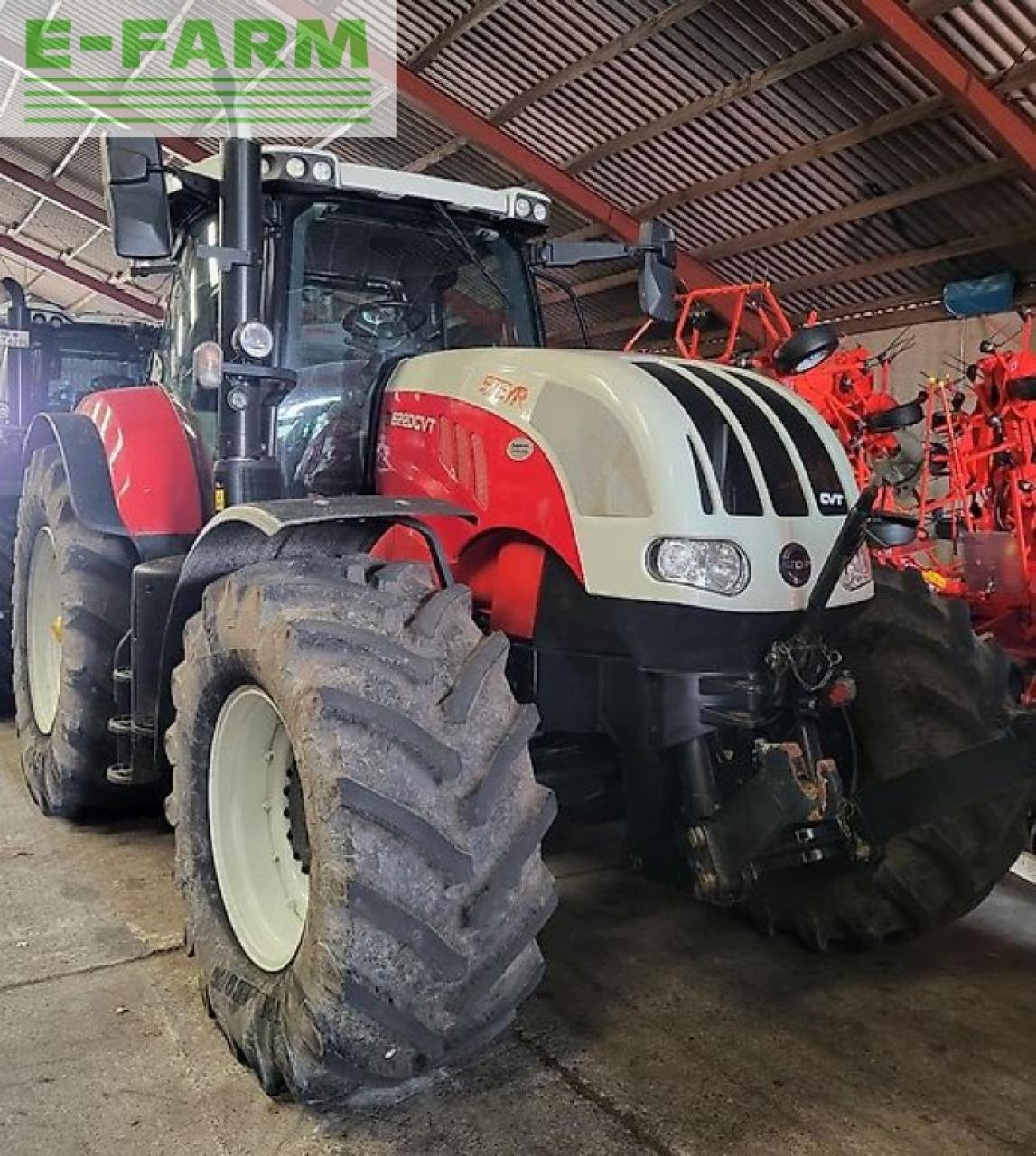 Traktor Türe ait Steyr cvt 6220, Gebrauchtmaschine içinde STEDESAND (resim 2)