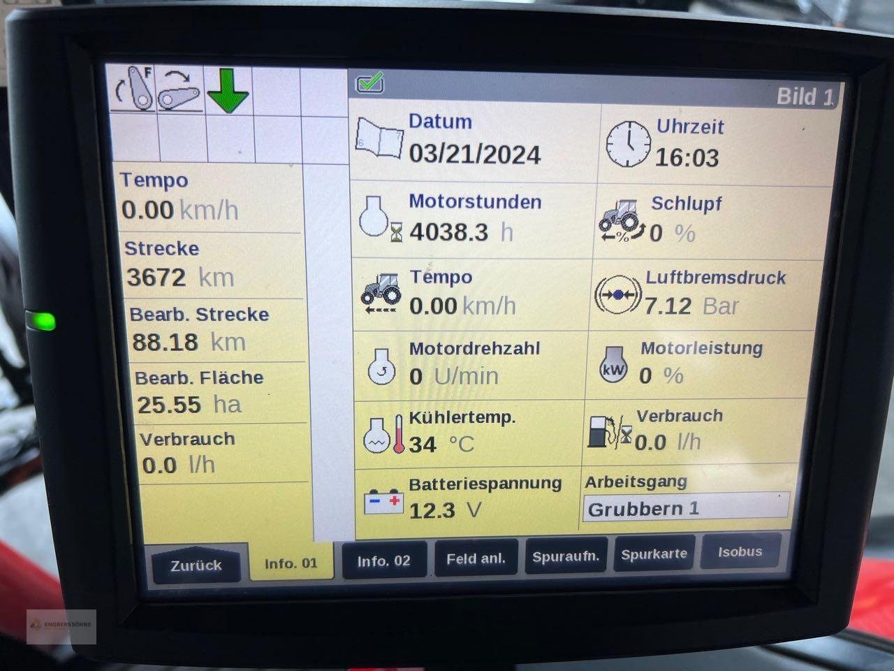 Traktor Türe ait Steyr CVT 6220, Gebrauchtmaschine içinde Twist - Rühlerfeld (resim 13)