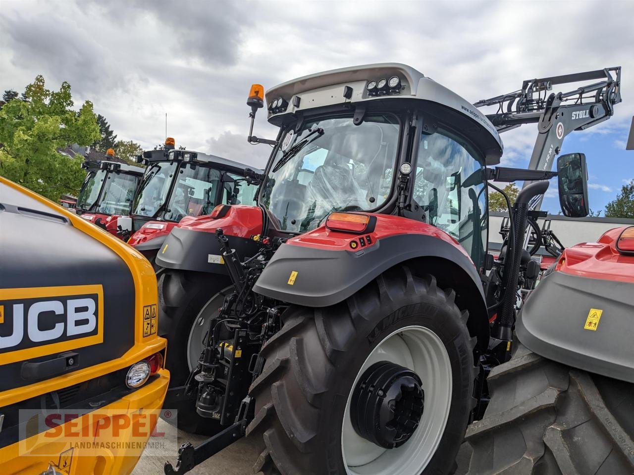 Traktor del tipo Steyr EXPERT 4110 CVT mit Stoll FZ 30.1, Neumaschine In Groß-Umstadt (Immagine 4)