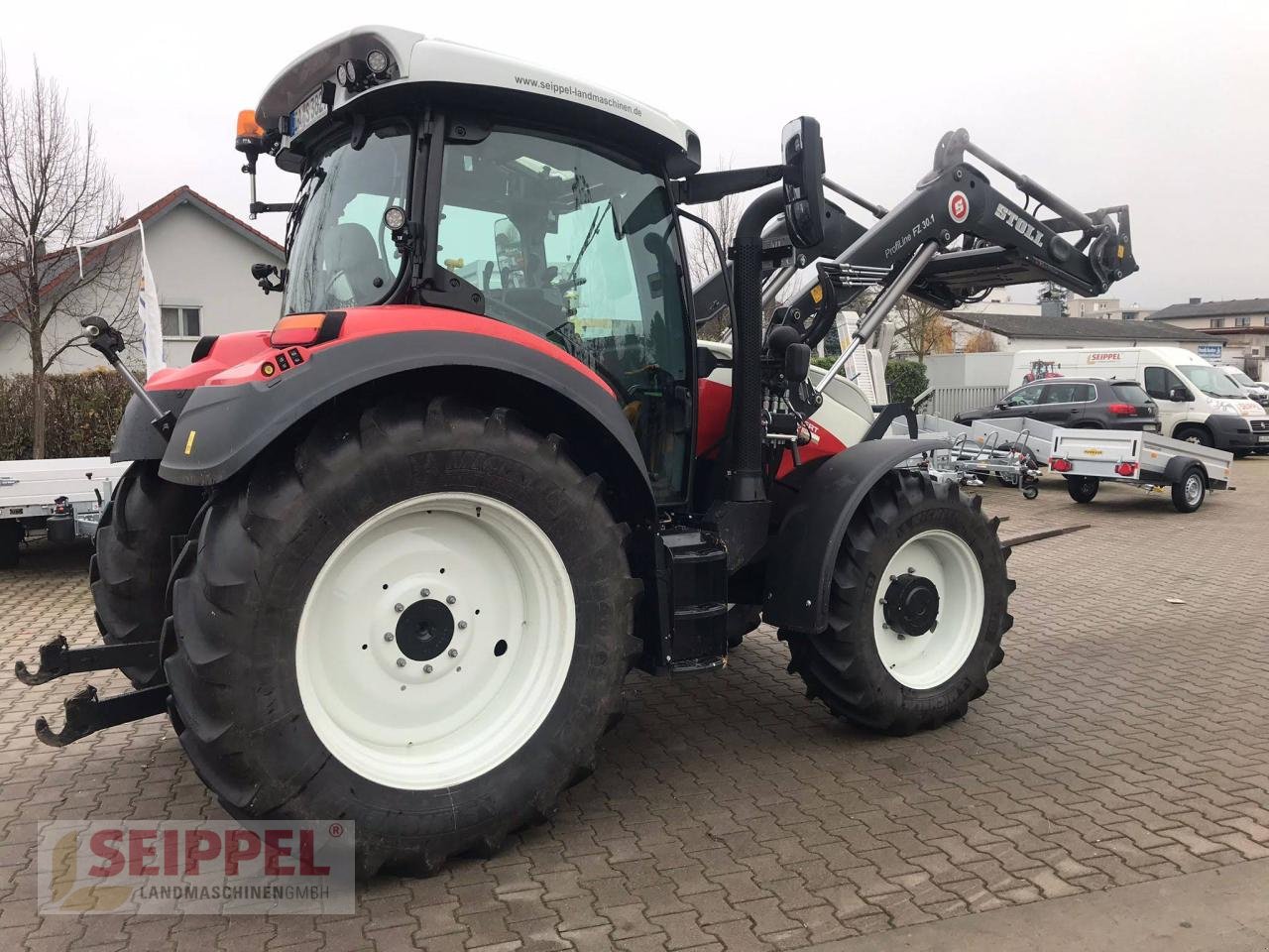 Traktor tipa Steyr EXPERT 4110 CVT mit Stoll FZ 30.1, Neumaschine u Groß-Umstadt (Slika 5)