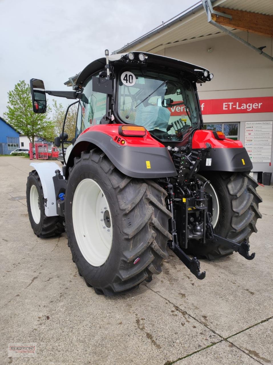 Traktor van het type Steyr Expert 4110 CVT, Neumaschine in Luizhausen-Lonsee (Foto 7)