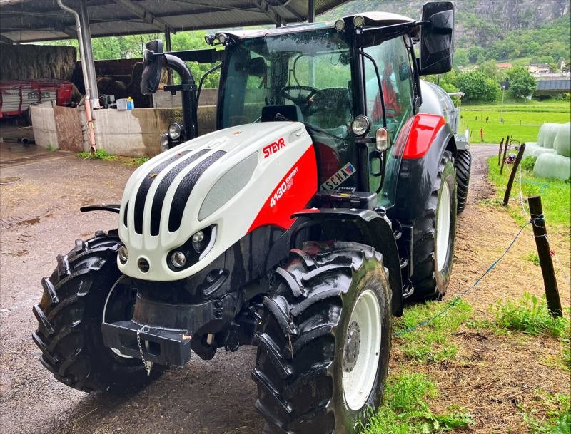 Traktor van het type Steyr Expert 4130 CVT, Gebrauchtmaschine in Arbedo (Foto 2)