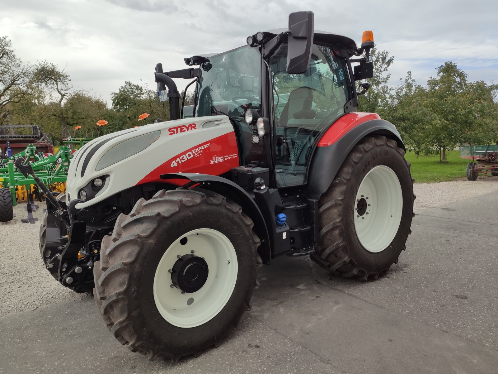 Traktor typu Steyr Expert 4130 CVT, Gebrauchtmaschine v Altbierlingen (Obrázek 7)