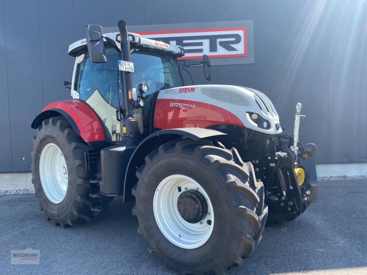 Traktor typu Steyr Impuls 6175 CVT, Gebrauchtmaschine w Traunreut/Matzing (Zdjęcie 1)