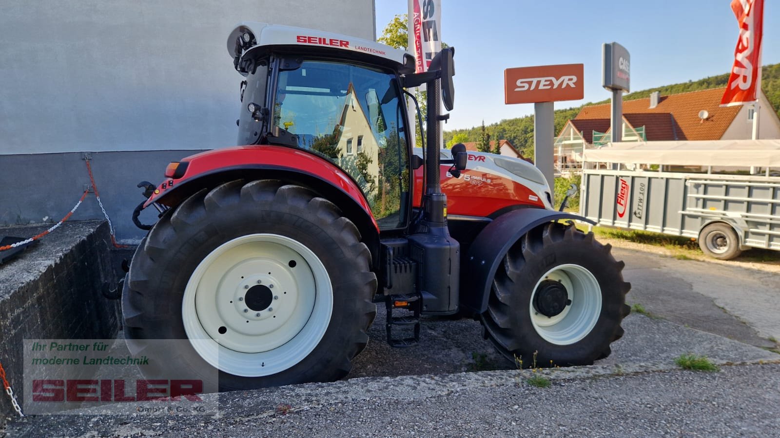 Traktor du type Steyr Impuls 6175 CVT, Gebrauchtmaschine en Parsberg (Photo 3)