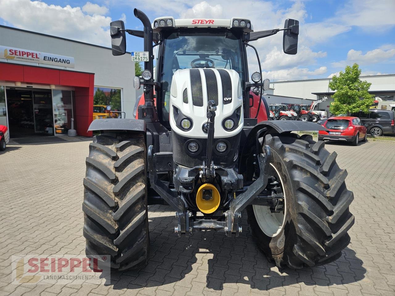 Traktor van het type Steyr IMPULS 6175 CVT, Neumaschine in Groß-Umstadt (Foto 7)