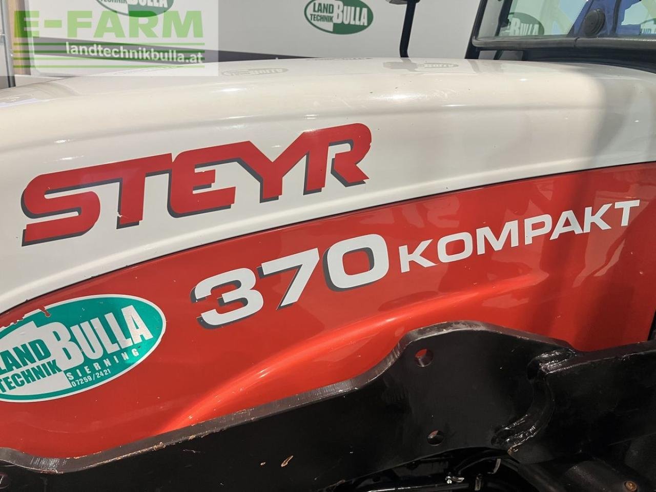 Traktor van het type Steyr kompakt 370 a komfort, Gebrauchtmaschine in Sierning (Foto 11)