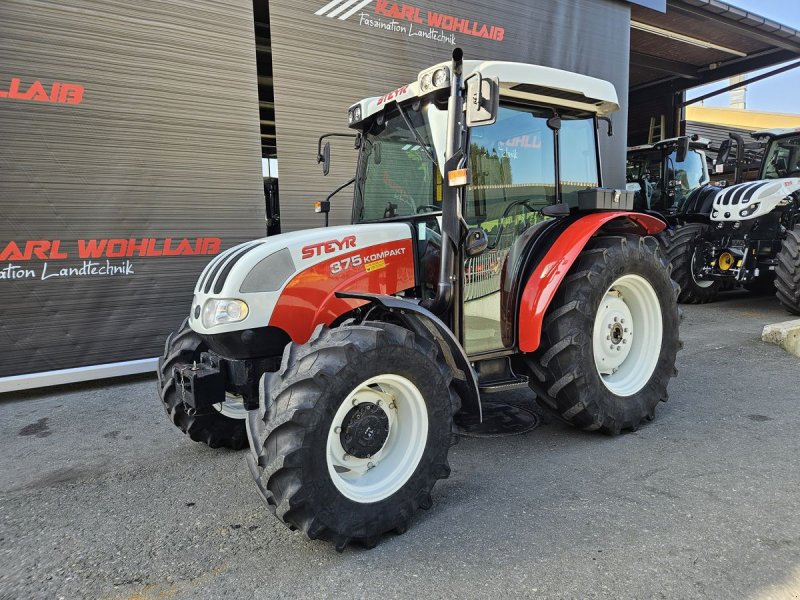 Traktor des Typs Steyr Kompakt 375 A Basis, Gebrauchtmaschine in Sulzberg (Bild 1)