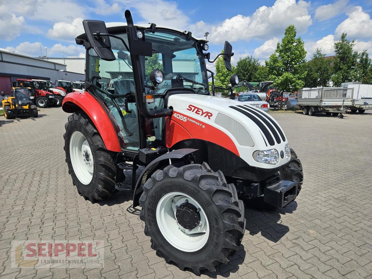 Traktor typu Steyr KOMPAKT 4055 S, Neumaschine w Groß-Umstadt (Zdjęcie 10)