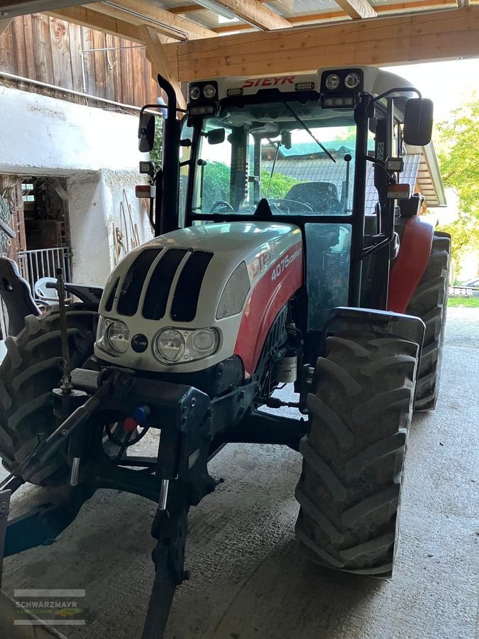 Traktor Türe ait Steyr Kompakt 4075, Gebrauchtmaschine içinde Aurolzmünster (resim 3)