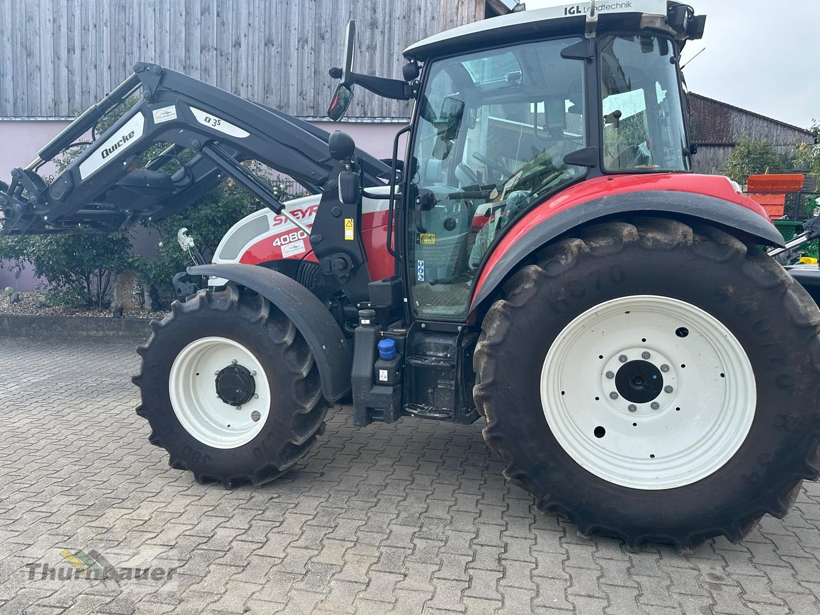 Traktor typu Steyr KOMPAKT 4080 HILO, Gebrauchtmaschine v Bodenmais (Obrázek 1)