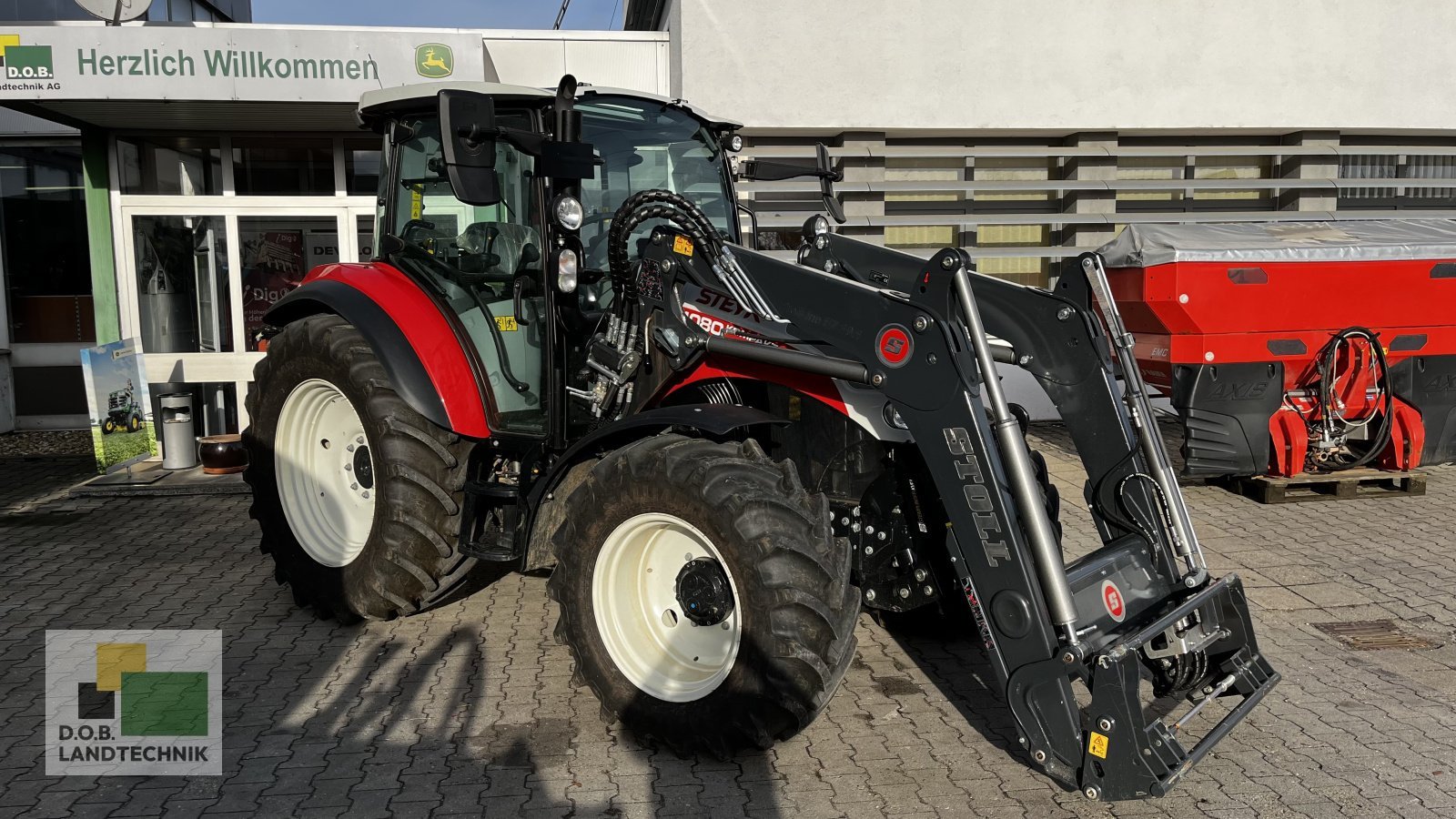 Traktor del tipo Steyr KOMPAKT 4080 HILO, Gebrauchtmaschine In Regensburg (Immagine 7)