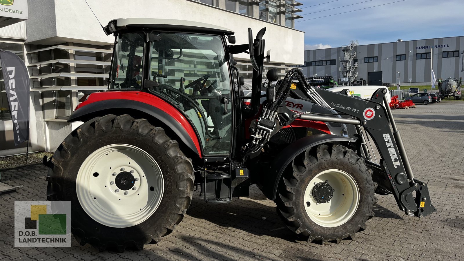 Traktor типа Steyr KOMPAKT 4080 HILO, Gebrauchtmaschine в Regensburg (Фотография 8)