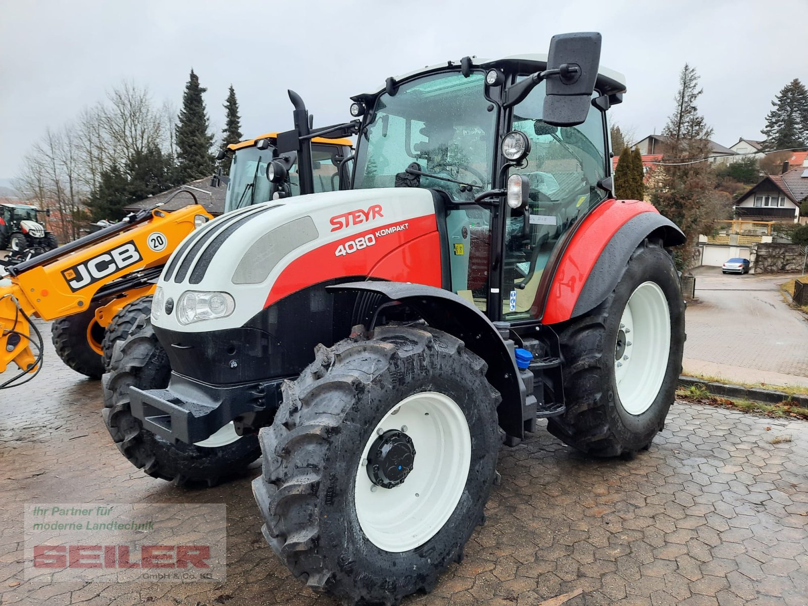 Traktor typu Steyr Kompakt 4080 HILO, Neumaschine v Ansbach (Obrázek 2)