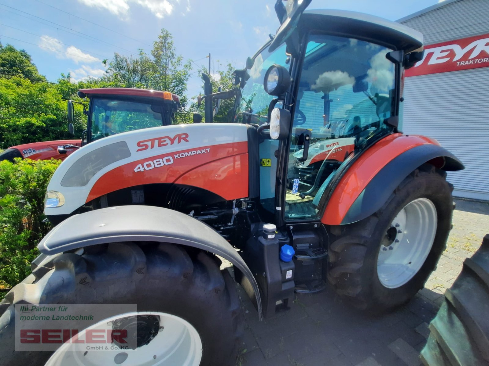 Traktor a típus Steyr Kompakt 4080 HILO, Neumaschine ekkor: Ansbach (Kép 2)