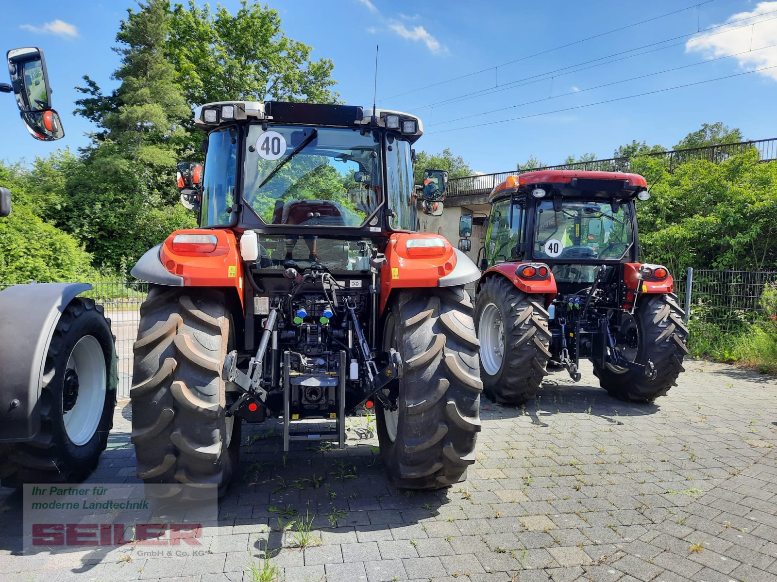 Traktor van het type Steyr Kompakt 4080 HILO, Neumaschine in Ansbach (Foto 5)