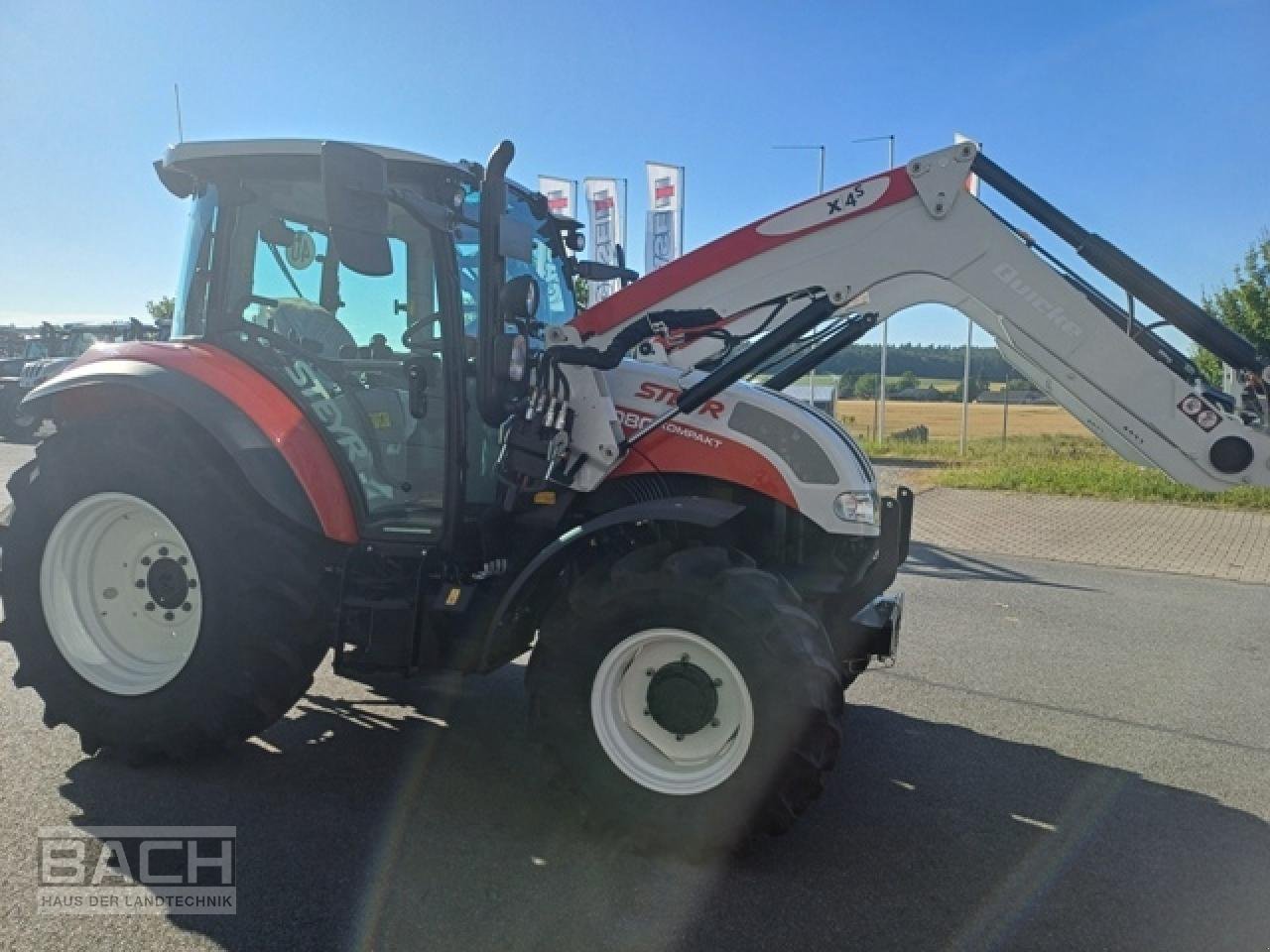 Traktor του τύπου Steyr KOMPAKT 4080, Gebrauchtmaschine σε Boxberg-Seehof (Φωτογραφία 4)