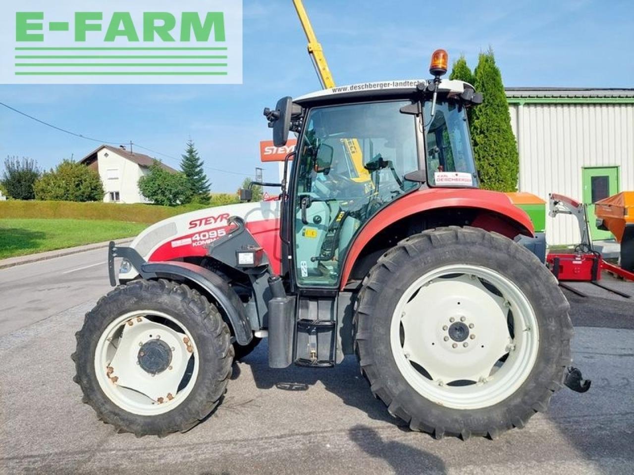 Traktor tip Steyr kompakt 4095 profi 2, Gebrauchtmaschine in SANKT MARIENKIRCHEN BEI SCHÄRDING (Poză 10)