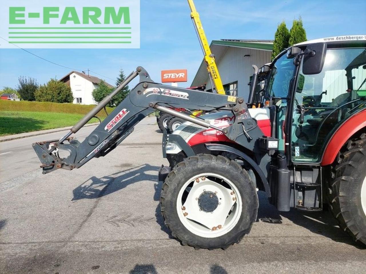 Traktor van het type Steyr kompakt 4095 profi 2, Gebrauchtmaschine in SANKT MARIENKIRCHEN BEI SCHÄRDING (Foto 11)