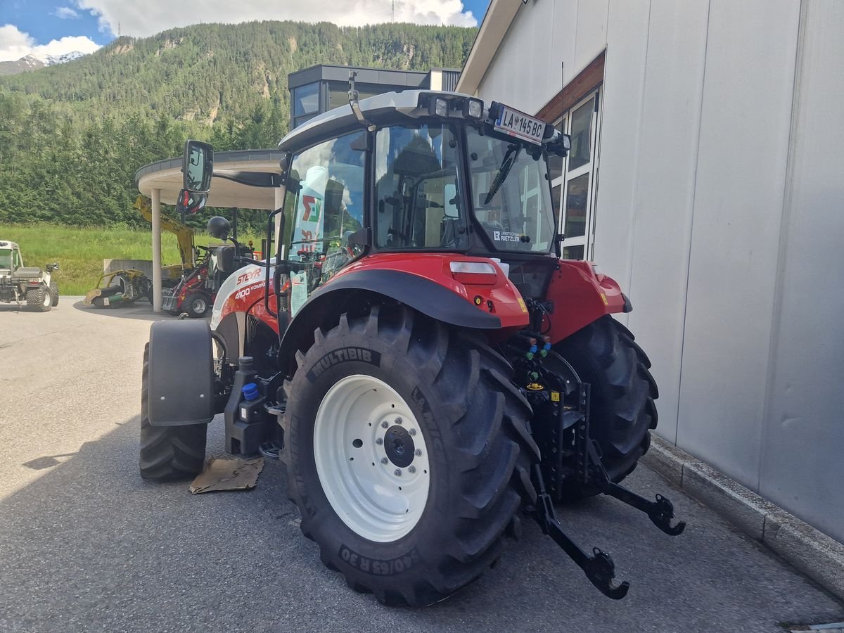 Traktor typu Steyr Kompakt 4100, Vorführmaschine v Ried im Oberinntal (Obrázok 3)