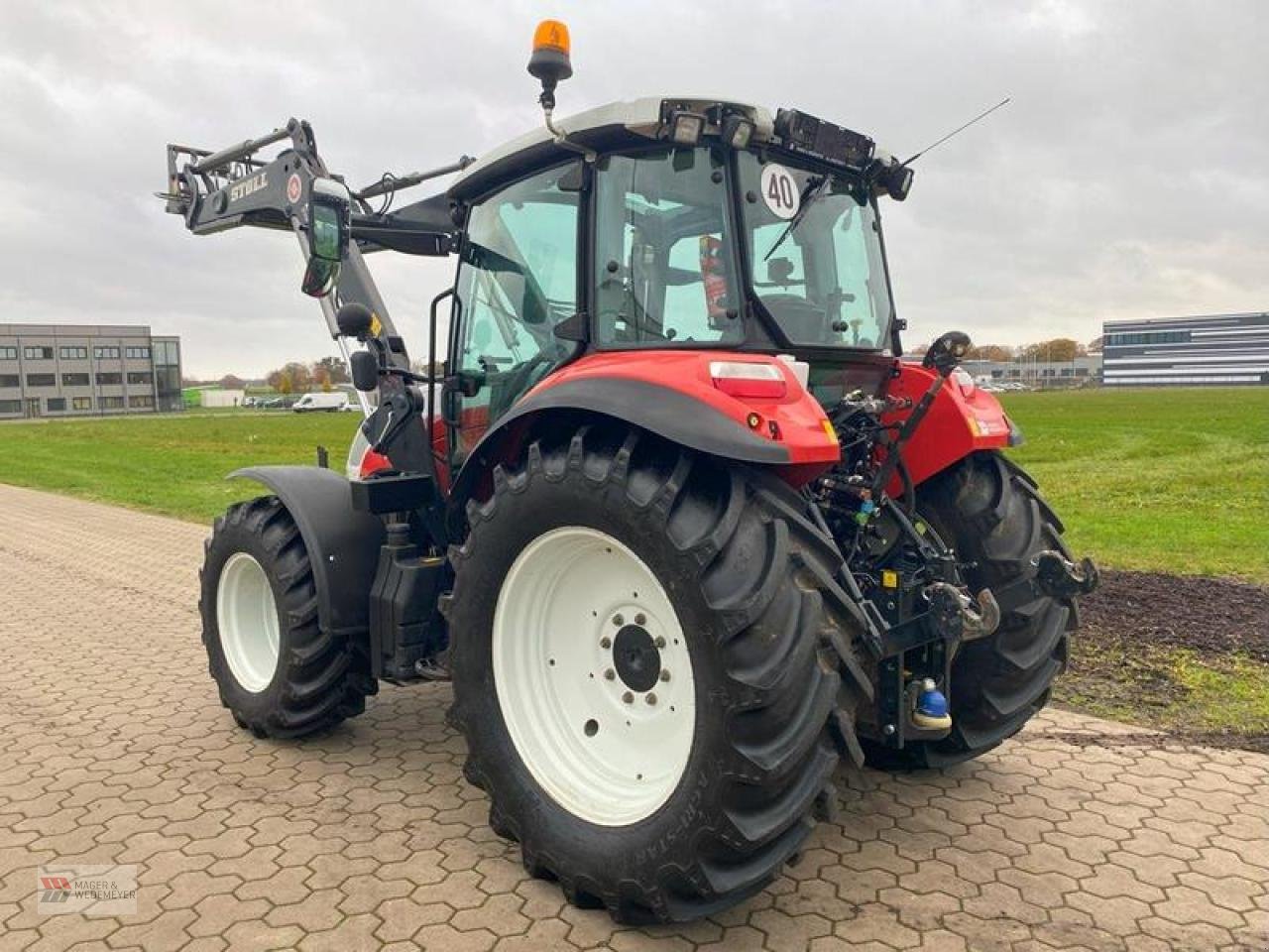 Traktor del tipo Steyr KOMPAKT 4115 MIT FZW & FRONTLADER, Gebrauchtmaschine en Oyten (Imagen 7)