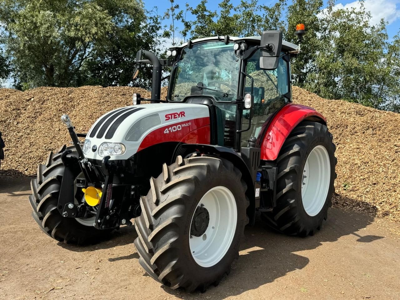 Traktor a típus Steyr Multi 100 tractor, Neumaschine ekkor: Hardinxveld-Giessendam (Kép 2)