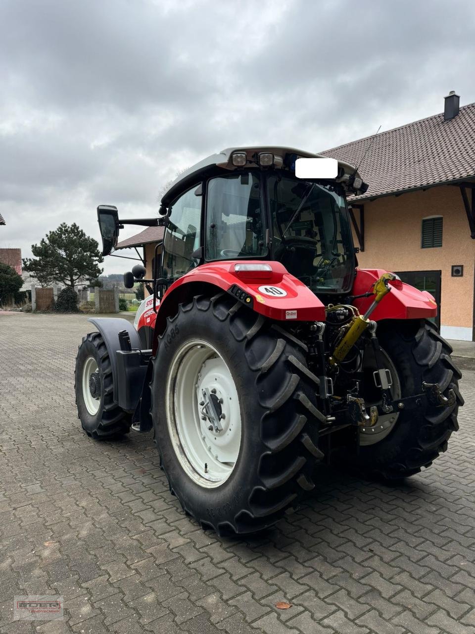 Traktor типа Steyr Multi 4095 in Top Zustand, Gebrauchtmaschine в Schönberg (Фотография 4)