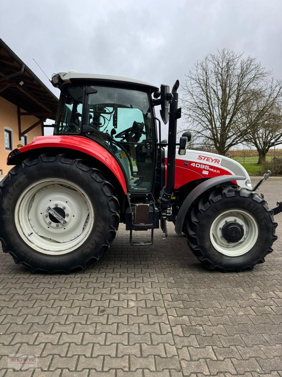 Traktor типа Steyr Multi 4095 in Top Zustand, Gebrauchtmaschine в Schönberg (Фотография 5)